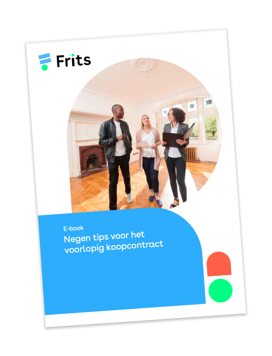 Eerste pagina - E-book voorlopig koopcontract